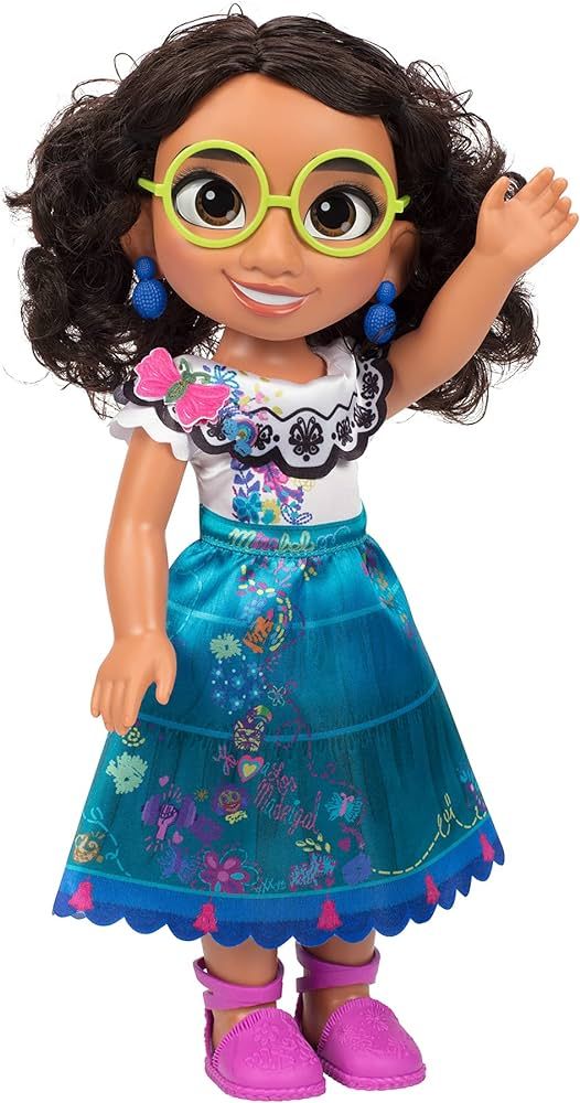 Disney Encanto Mirabel - 14 Inch Articulated Fashion Doll with Glasses & Shoes | Amazon (US)