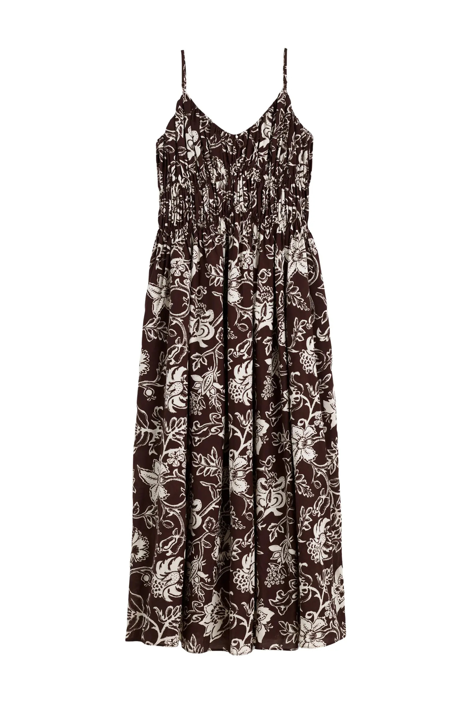 Ruched V-Neck Sleeveless Maxi Dress (Women) | Nordstrom | Nordstrom
