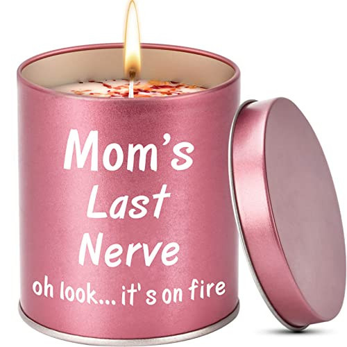Mothers Day Gifts for Mom Scented Candles - Christmas Stocking Stuffers Presents Mothers Day Birthday Gifts from Daughter Son Great ldeas Funny Unique New Mom Adoptive Mother Gift 9oz Gardenia | Amazon (US)