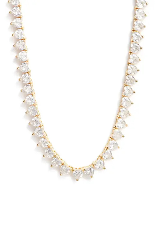 Bracha Elena Tennis Necklace in Gold at Nordstrom | Nordstrom