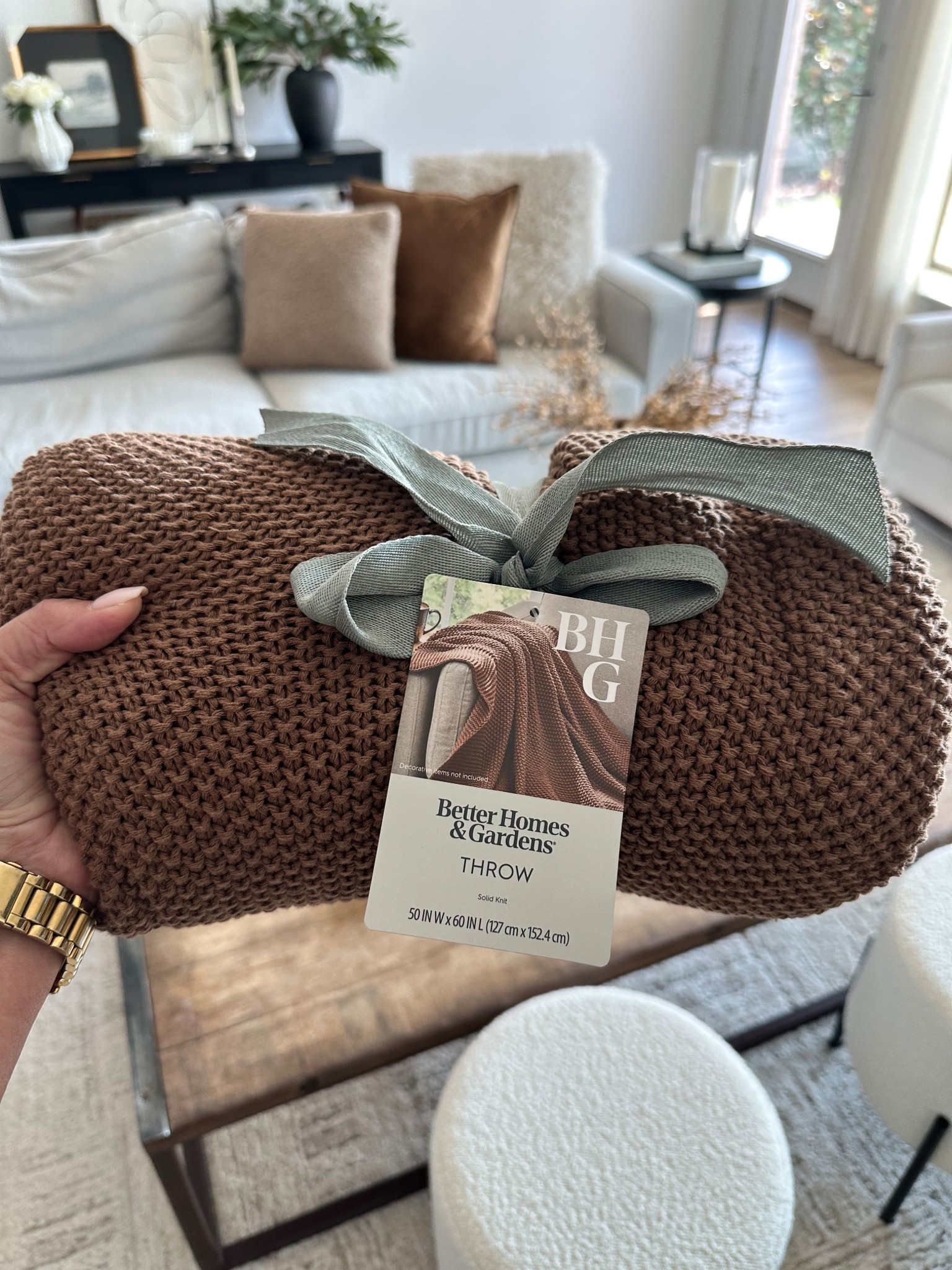 This Better Homes and Garden blanket is the perfect texture and color for fall! 

#LTKHome #LTKSeasonal #LTKStyleTip