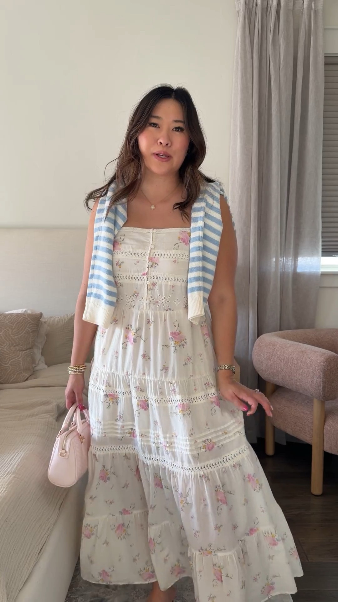 Target Dress: Small
Striped Cardigan: Large 