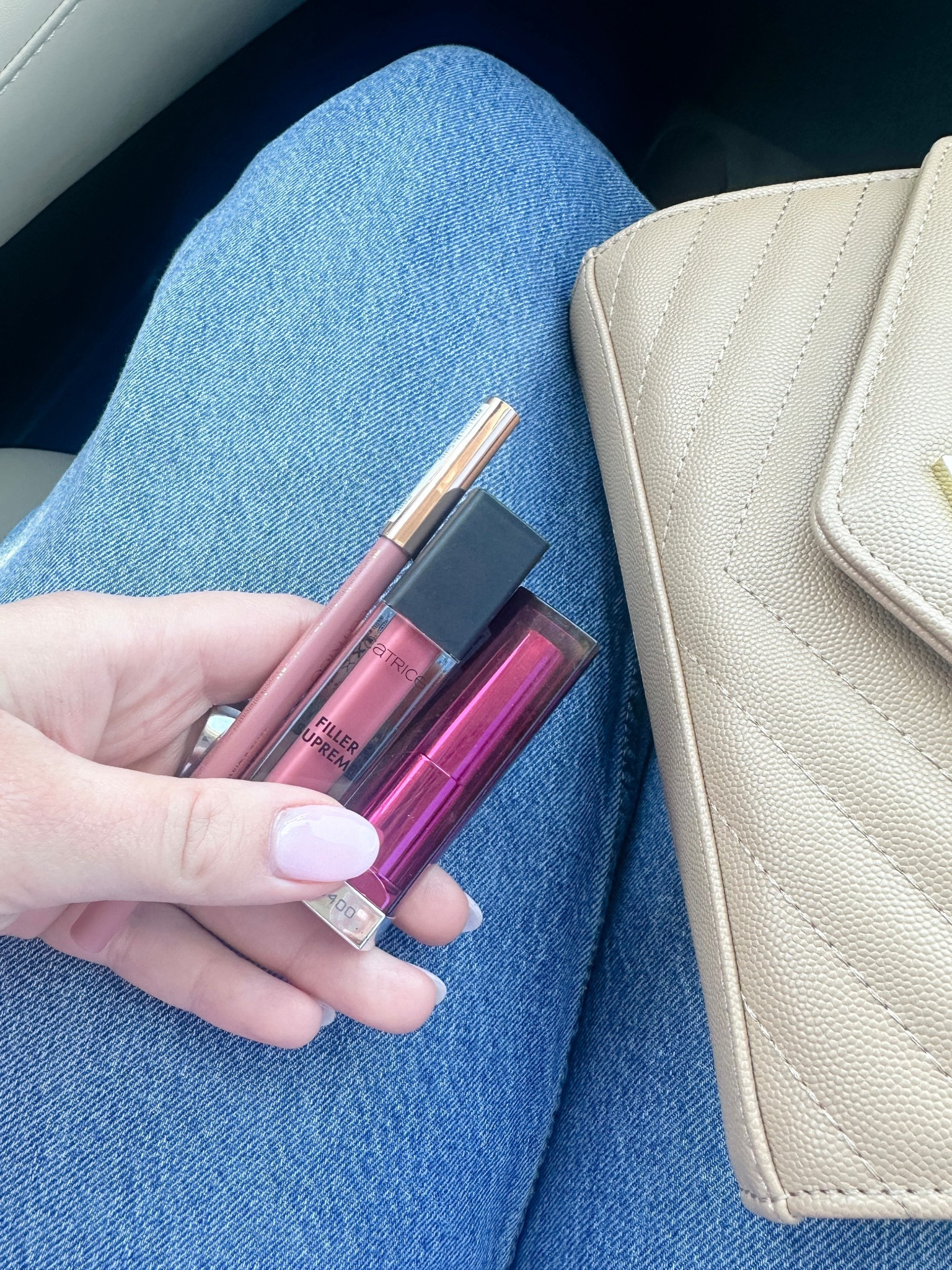 My go-to lip combo recently!!!💄✨
Catrice lip liner shade: Lay down the mauves 
Catrice lip gloss shade: Miss behave
Maybelline Color Sensational shade: pink sand

#LTKdayinmylife #LTKBeauty #LTKselfcare