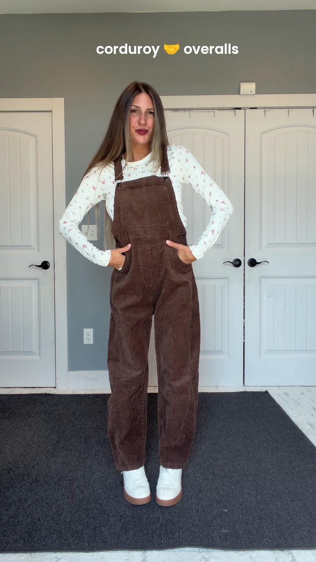 Corduroy and overalls 😍

#LTKootd #LTKSeasonal #LTKgrwm