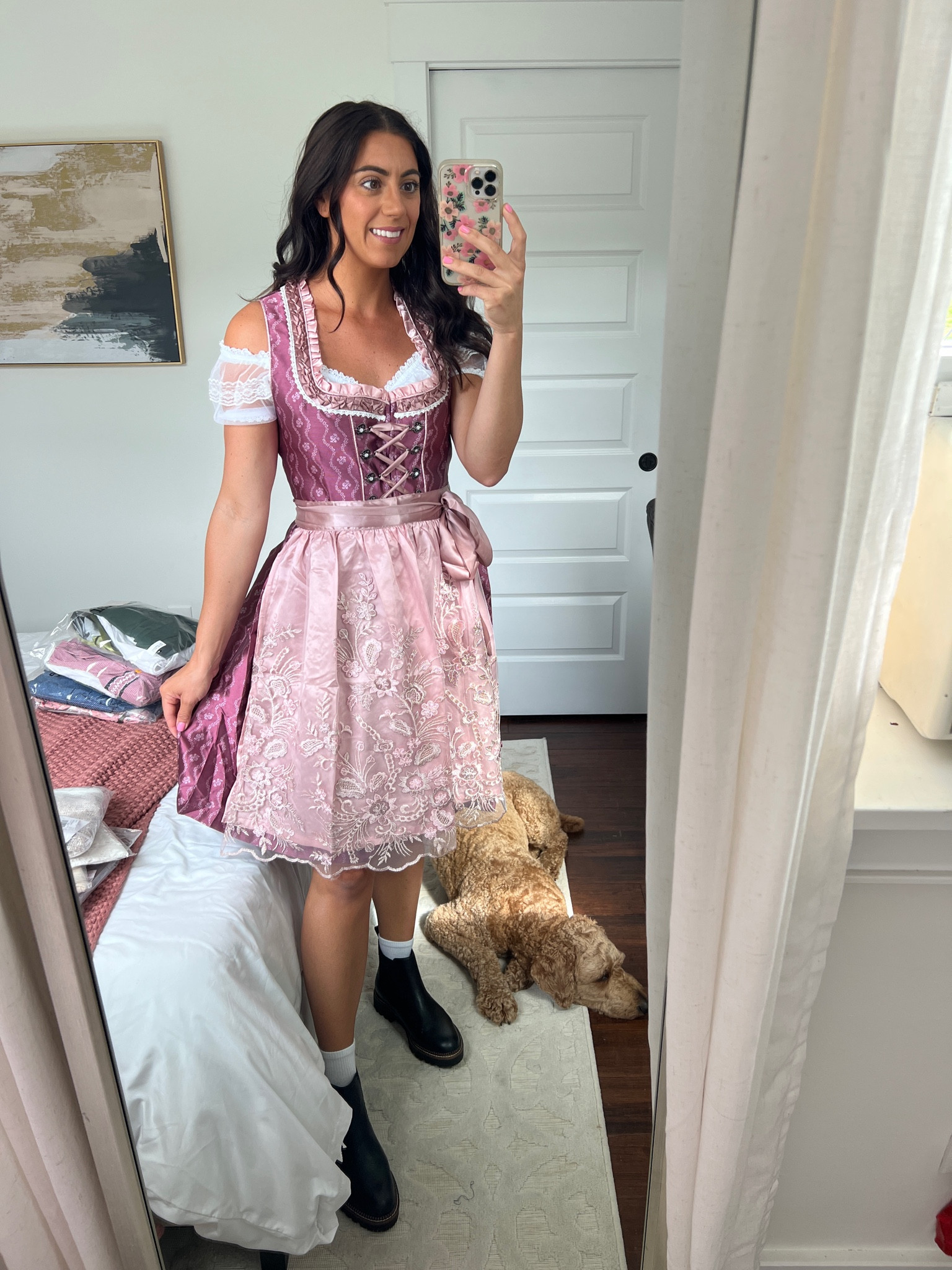 Pink Dirndl dress for Oktoberfest

Oktoberfest outfit / German outfit / beer maiden outfit 

#LTKSeasonal #LTKunder100