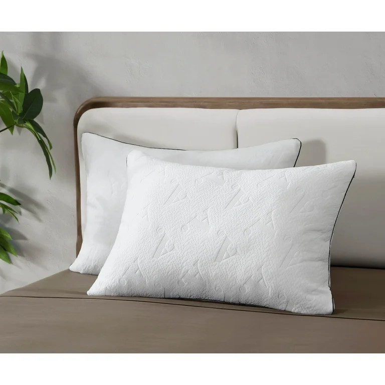 (2 pack) Allswell Ultimate Support Bed Pillow with Dual Function Fill and Removable Cover, Standa... | Walmart (US)