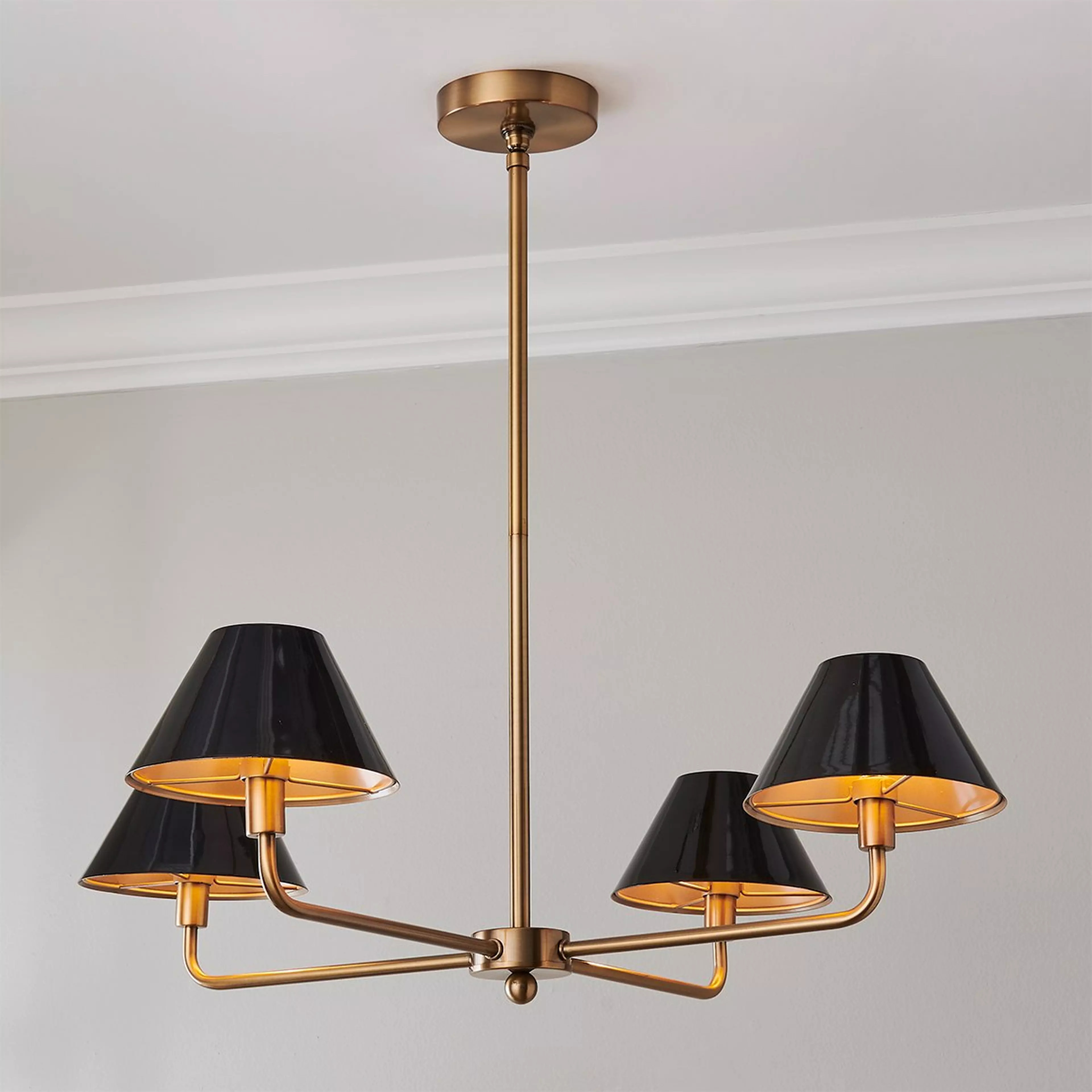 Chris Loves Julia Edie Chandelier - 4 Light | Shades of Light