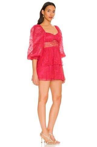 MAJORELLE Brielle Mini Dress in Cabaret Pink from Revolve.com | Revolve Clothing (Global)