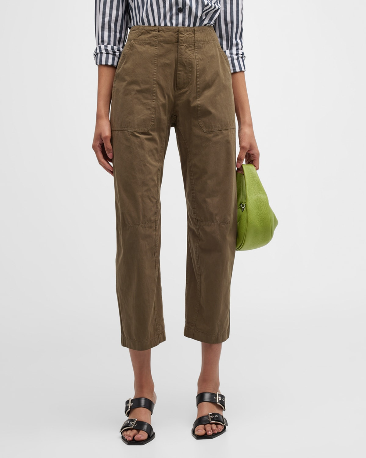 Leyton Workwear Ankle Pants | Neiman Marcus
