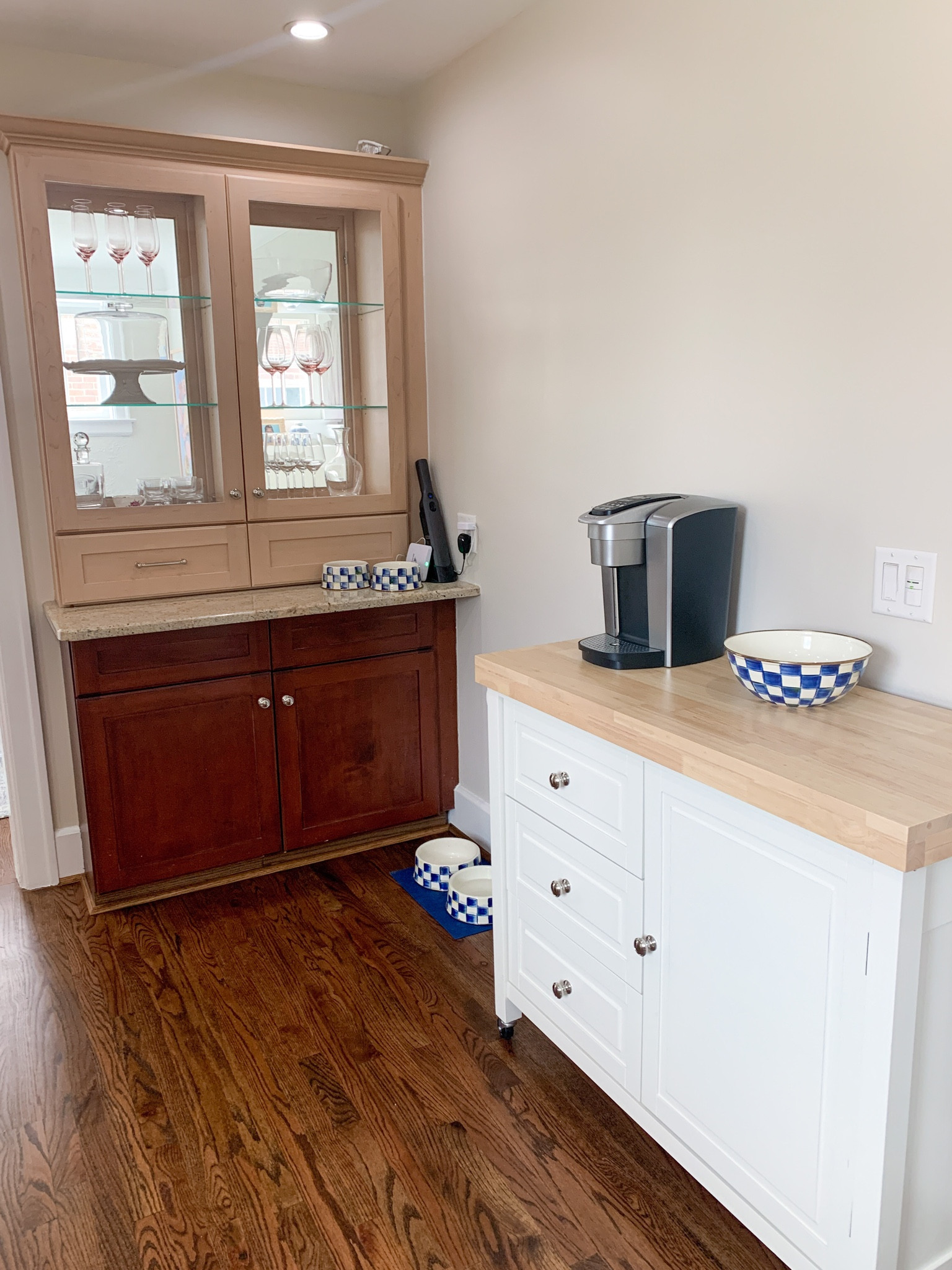 Kitchen cart, coffee station, Mackenzie childs 

#LTKhome #LTKunder100