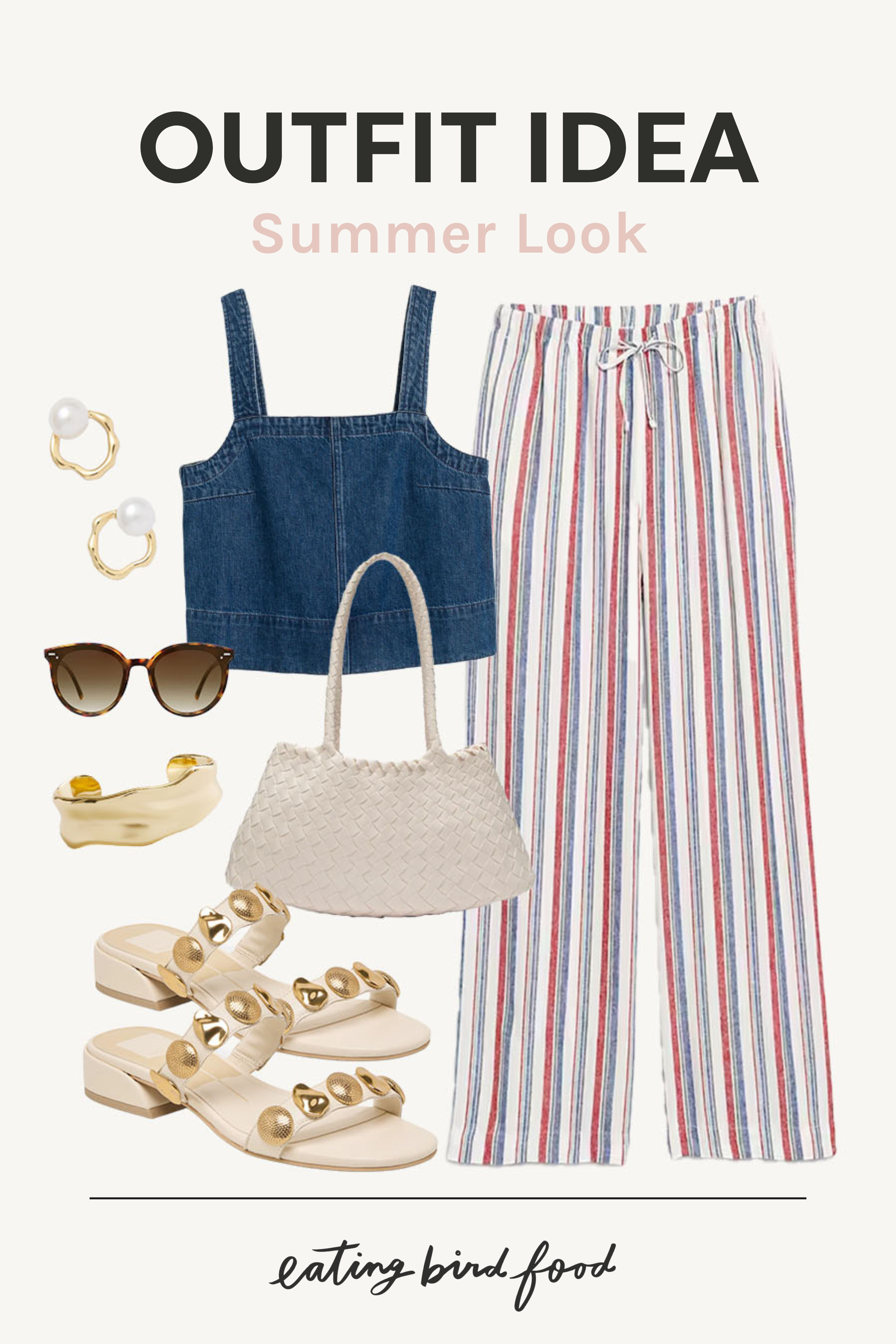 Summer Outfit | 4th of July Outfit | Holiday Outfit | Summer Pants | Denim Top 

 #LTKSummerEdit #LTKSeasonal #LTKStyleTip