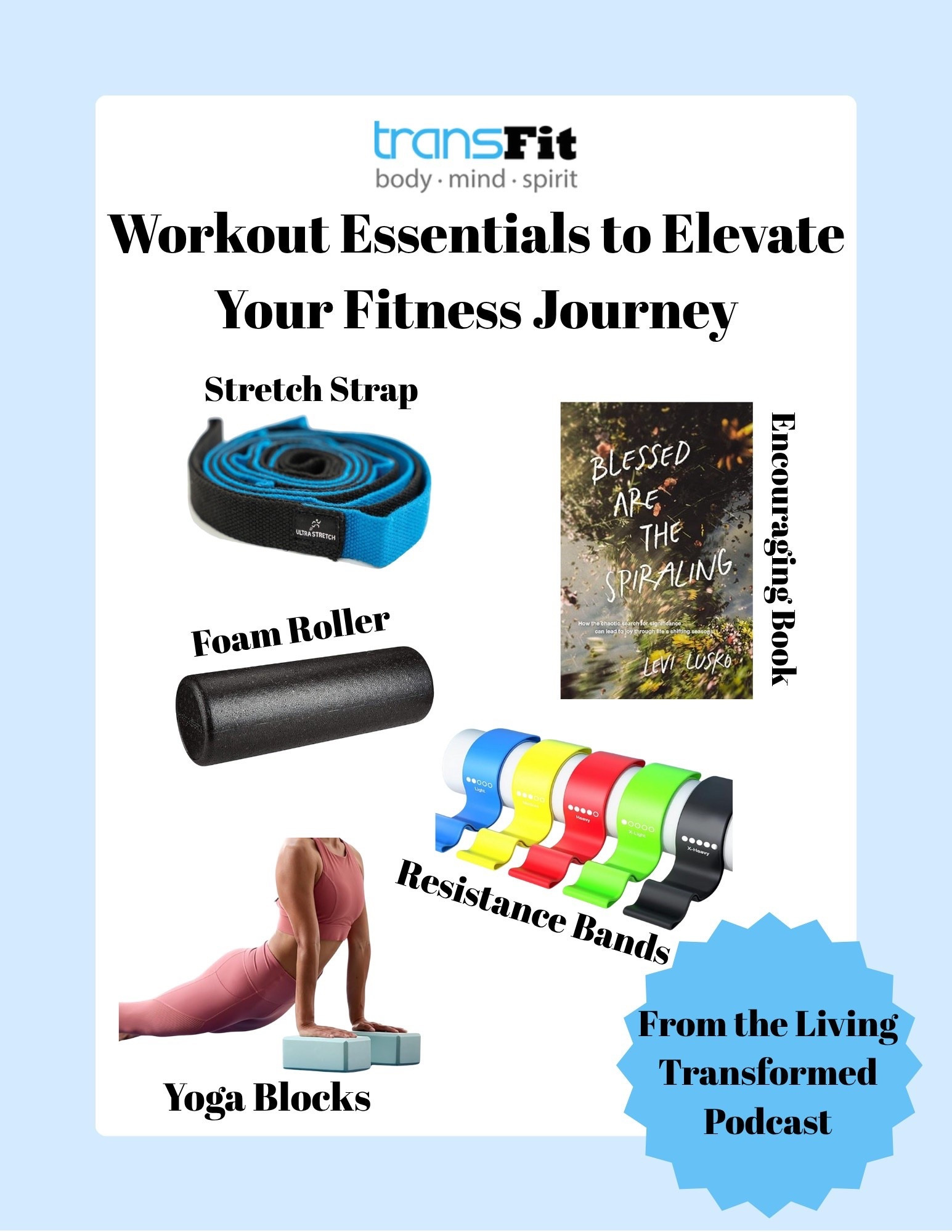 The essentials needed from the living transform podcast with physical therapist Ali Chapas 💪🏼

#LTKGiftGuide #LTKActive #LTKHoliday