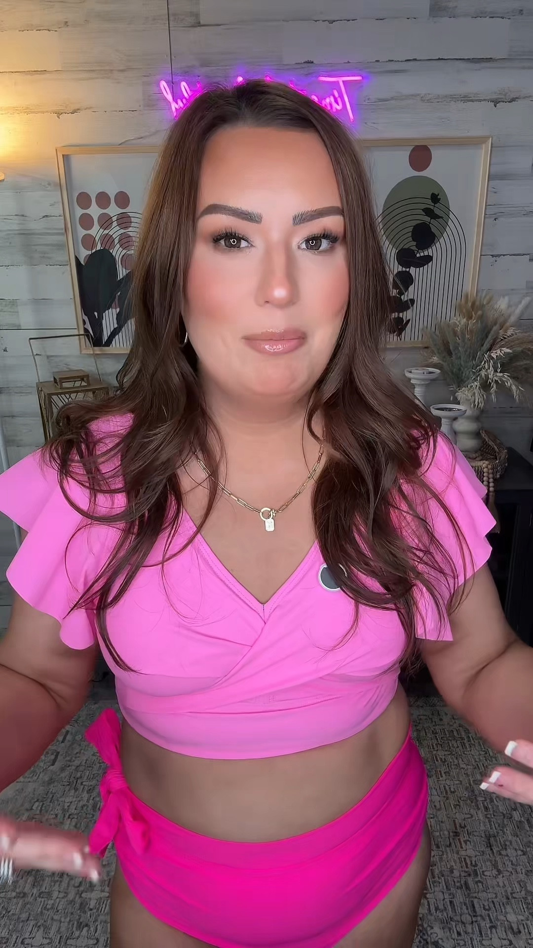 This two piece bathing suit has the best coverage! 

#LTKMostLoved #LTKMidsize #LTKSwim