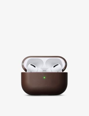 THE TECH BAR Nomad Rugged leather Airpods Pro case | Selfridges