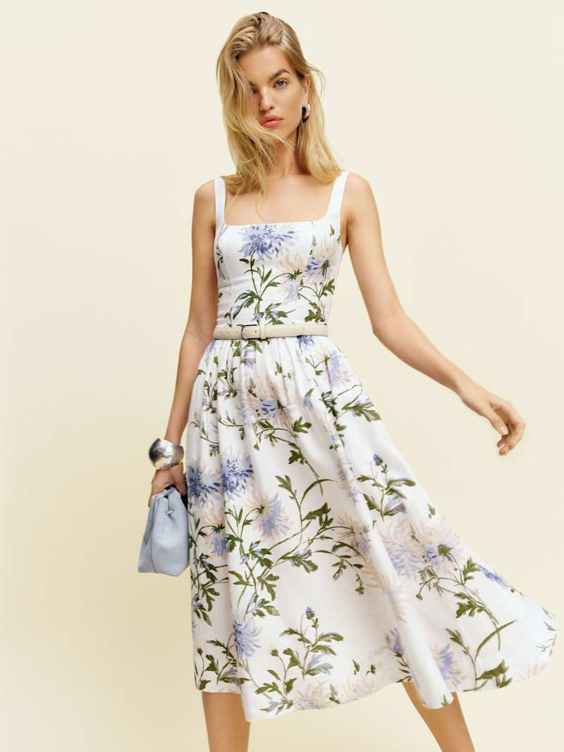 Janu Linen Dress | Reformation (Global)