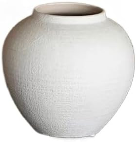 Aimeryup Big Belly Vase Rough Ceramic Pottery Jar Large Ornament Decor Flower Arrangement TV Cabi... | Amazon (US)