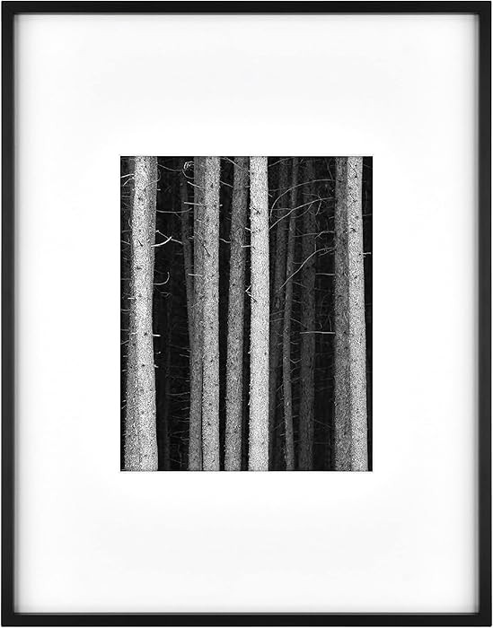 MCS Master & Co. Foundry Metal 14x18 Matted Picture Frame with 8x10 Photo Display, Black Vertical... | Amazon (US)