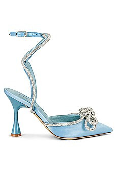 Jeffrey Campbell X REVOLVE Apresdouze Heel in Baby Blue & Silver from Revolve.com | Revolve Clothing (Global)
