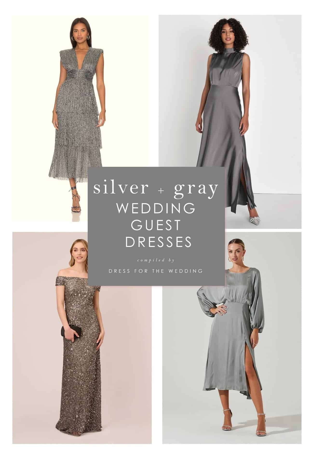 Silver and gray wedding guest dresses 
Midi dress 
Cocktail dress 
Gray dress from a wedding 
Follow Dress for the Wedding on the LIKEtoKNOW.it shopping app to get the product details and more cute dresses, new outfits and wedding ideas! 

#LTKgrwm #LTKootd #LTKWedding