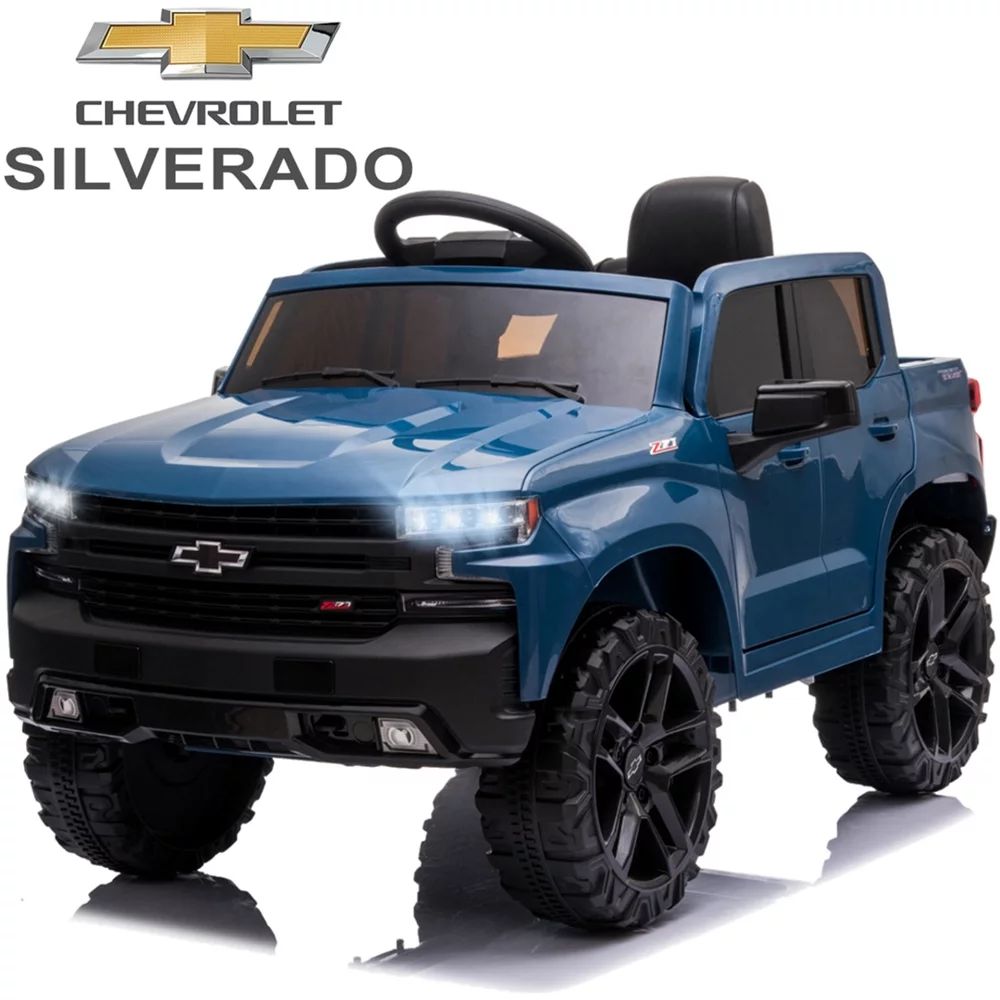 Ride on Cars with Remote Control, Chevrolet Silverado 12V Ride on Toys for Kids, Power Power Ride... | Walmart (US)