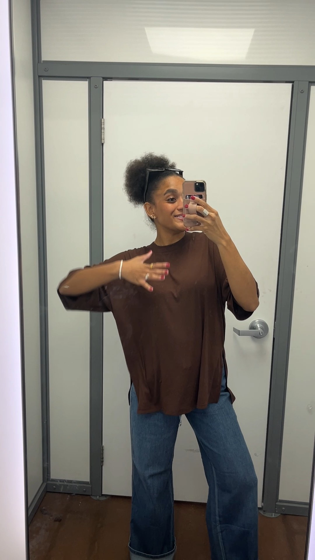 I got my regular size small and have plenty of room to grow into them but if you like baggy you could size up! 

#LTKSaleAlert #LTKSeasonal #LTKStyleTip