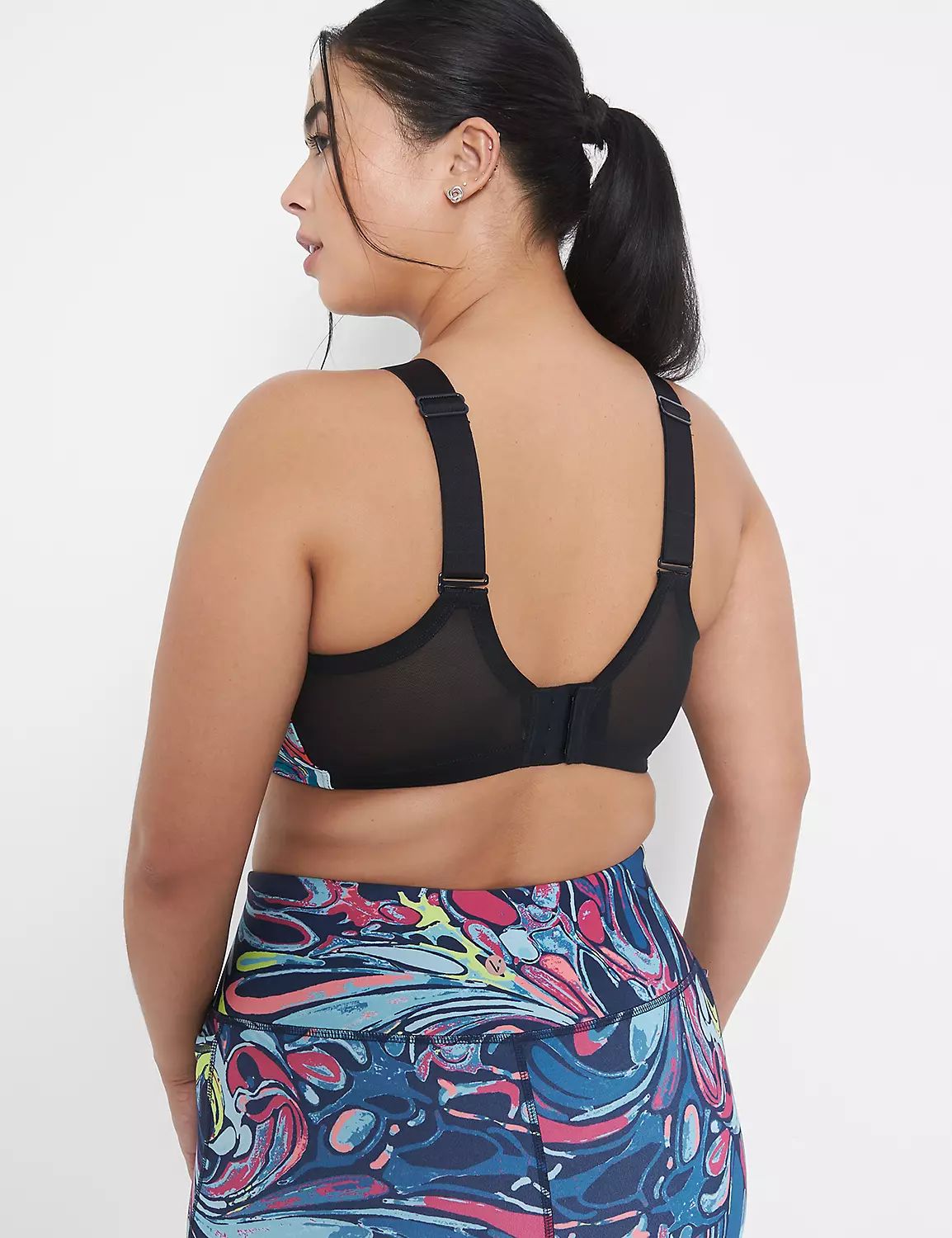 LIVI Wireless Wicking Medium-Impact Sport Bra | LaneBryant | Lane Bryant (US)