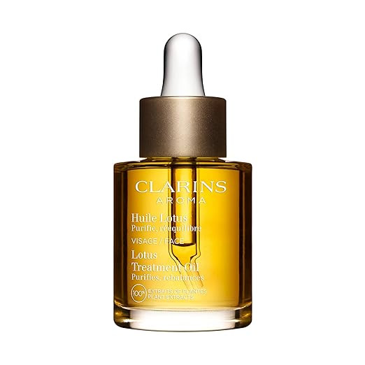 Clarins Lotus Face Oil Treatment | Hydrates, Tones and Balances Skin | Visibly Tightens Pores | M... | Amazon (US)