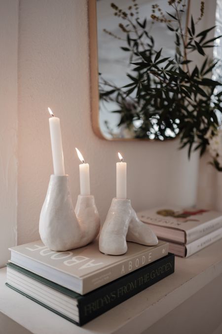 White ceramic candle holders 40% off

#LTKStyleTip #LTKSaleAlert #LTKHome