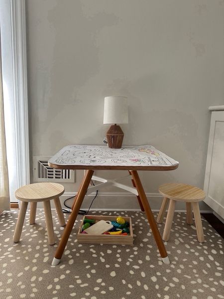 The perfect toddler sized table! 

Toddler furniture - playroom furniture - toddler table and chairs - toddler activities 

#LTKBaby #LTKHome #LTKKids