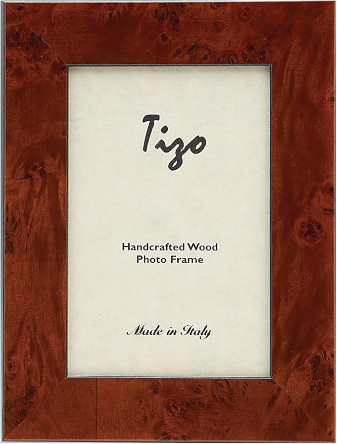 Tizo 8" X 10" Brown Wooden Frame, Made in Italy | Amazon (US)
