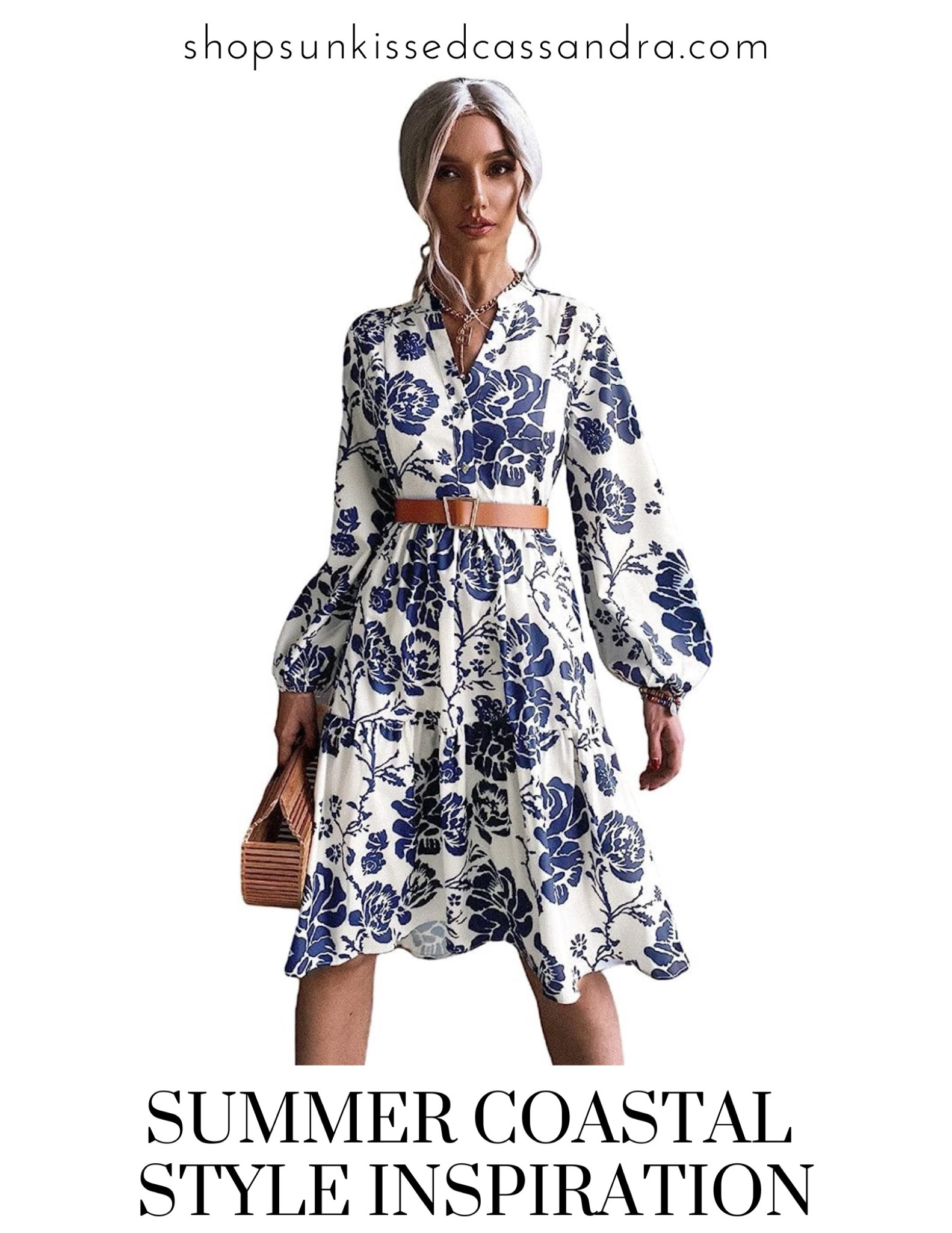 Such an adorable midi dress. Great for summer and early fall with a pair of cognac boots 

#LTKFind #LTKworkwear #LTKstyletip