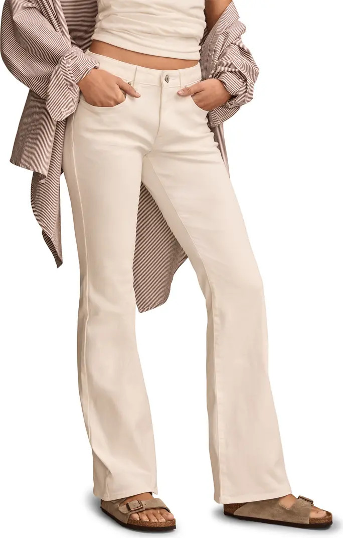 Curvy High Waist Flare Jeans | Nordstrom