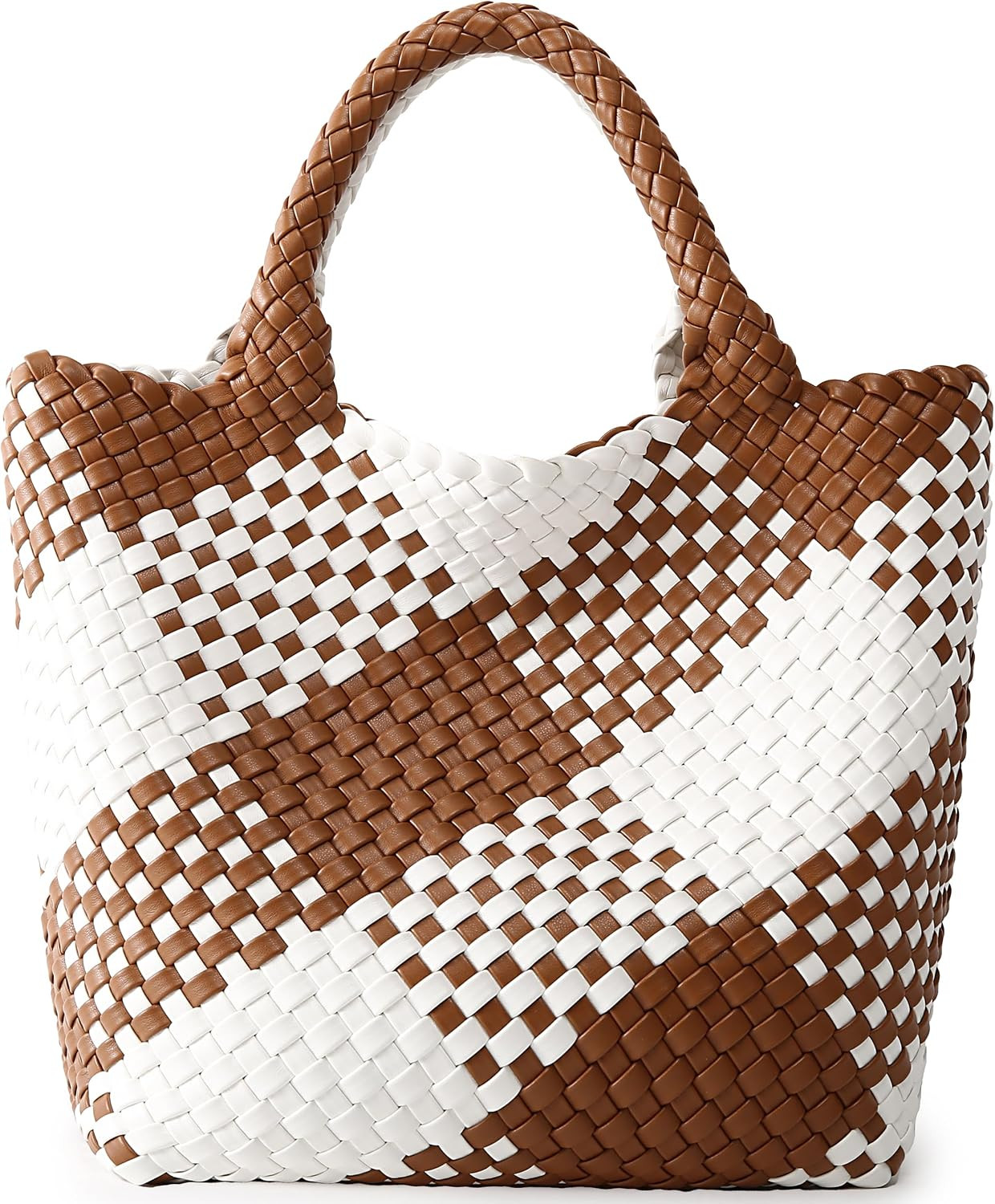 Vegan Leather Purses for Women, Handmade Purses and Handbags Shoulder Bag | Amazon (US)