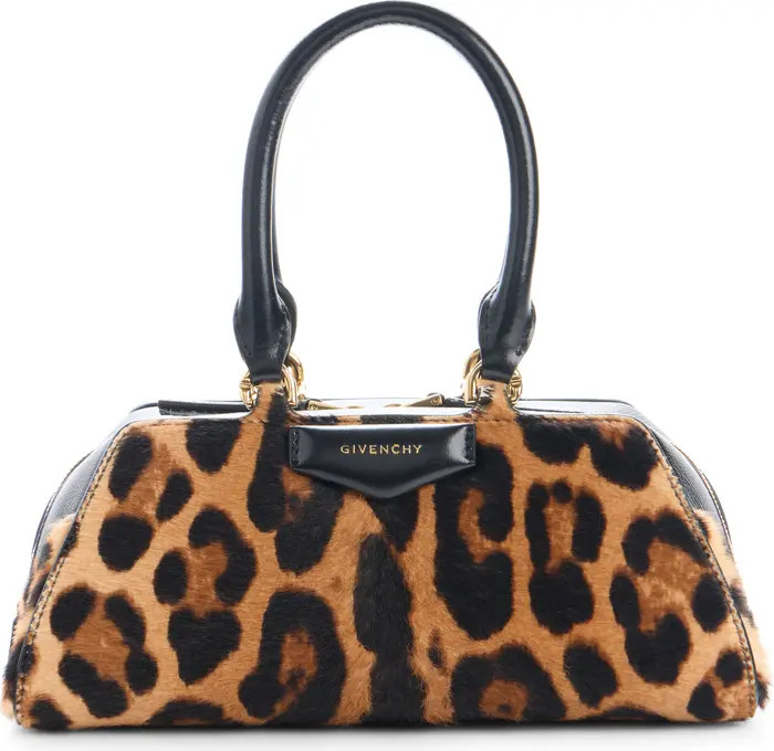 Givenchy Mini Antigona Genuine Calf Hair East/West Satchel | Nordstrom | Nordstrom