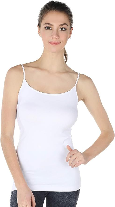 NIKIBIKI Women Seamless Basic Camisole, One Size | Amazon (US)