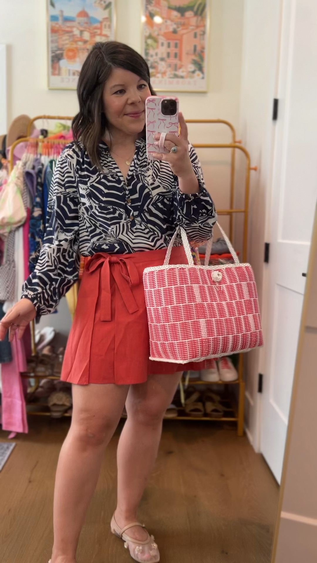 A great look for Memorial Day and the 4th of July! Size medium in the skirt. 

#LTKSeasonal #LTKSaleAlert #LTKFindsUnder50