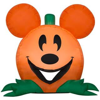 Gemmy 35.43 in. Tall Airblown Cutie-Mickey Mouse-SM-Disney G-227155 - The Home Depot | The Home Depot