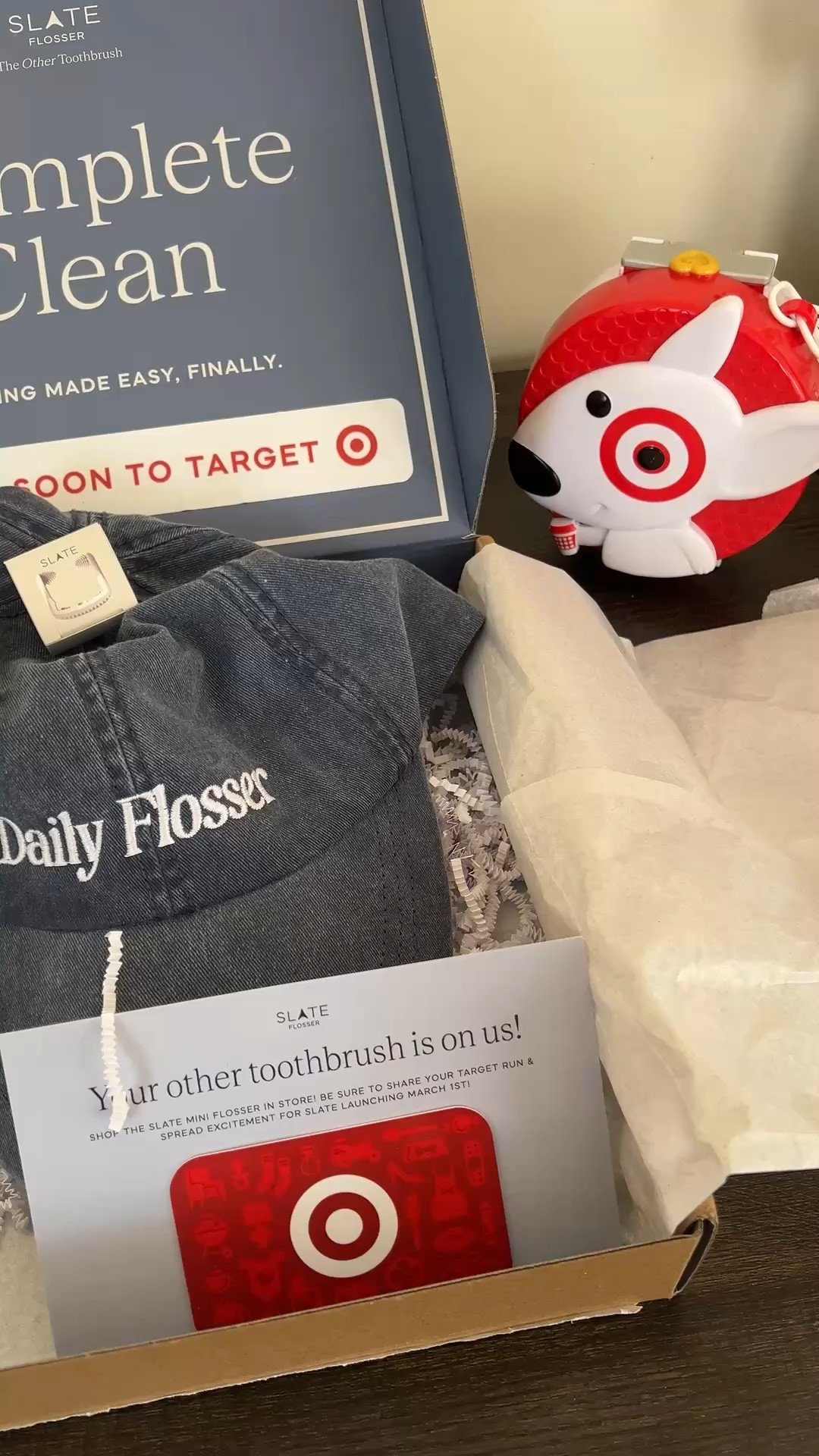 Slate Flosser Mini Flosser with 2 Floss Heads
New release at Target! Reusable flosser, tongue cleaner and gum massager. Just rinse and change floss heads weekly 
Great for kids too 

#LTKtravel #LTKVideo #LTKfamily