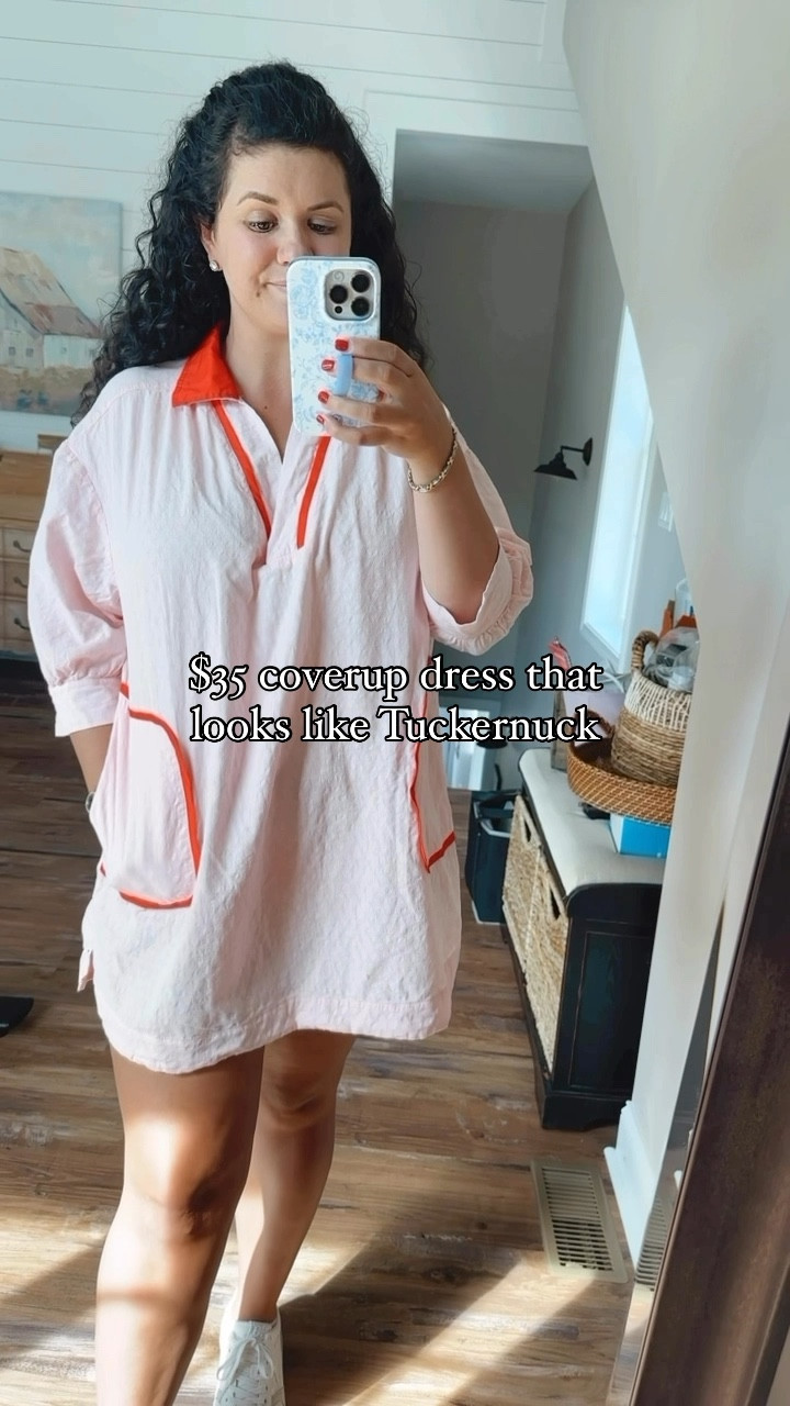 Comment LINK & I’ll send you the 🔗 to the cutest $35 Amazon coverup dress find that looks like Tuckernuck! This one comes in 4 color options, can’t believe the price! Wear as a coverup or you can totally wear this as a dress out and about for Summer☀️ 
.
.
.
.
.
.
.
#amazon #amazonfashion #amazonstyle #amazonfinds #amazonfavorites #amazondeals #amazondeal #amazonprime #tuckernucking #lookforless 

#LTKSwim #LTKSeasonal #LTKFindsUnder50