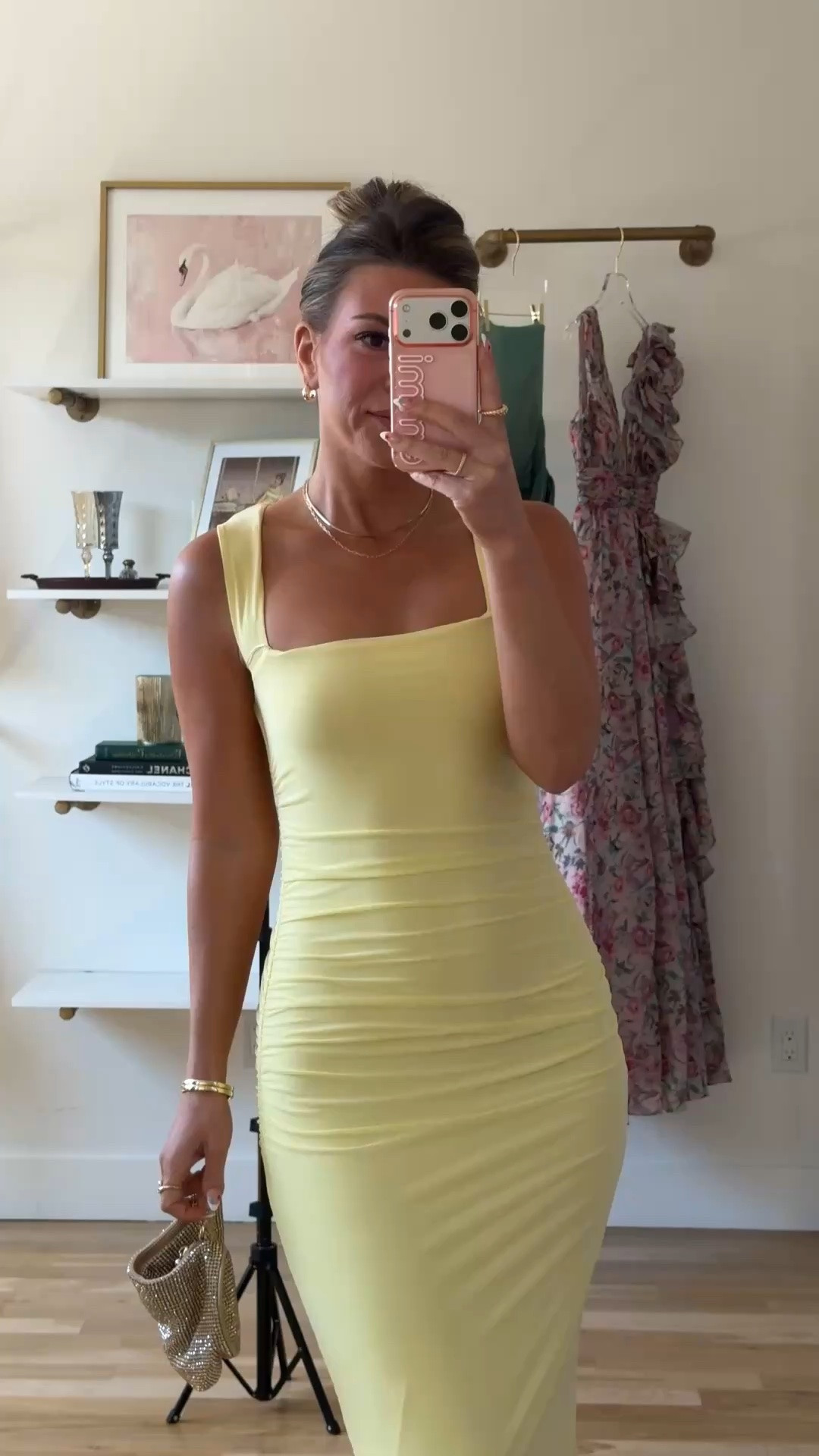 soft yellow, ruched, floor-length bodycon summer wedding cocktail dress ✨💍

Electric picks code: Emerson20

Wearing my normal size small/2 

amazon fashion, amazon dresses, amazon finds, amazon outfit ideas, amazon summer outfits, affordable fashion finds
summer wedding guest dresses, wedding guest dresses, cocktail dresses, semi-formal dresses, black tie wedding guest dresses, destination wedding guest dresses, garden party dresses, wedding guest outfit ideas

#LTKootd #LTKSeasonal #LTKWedding