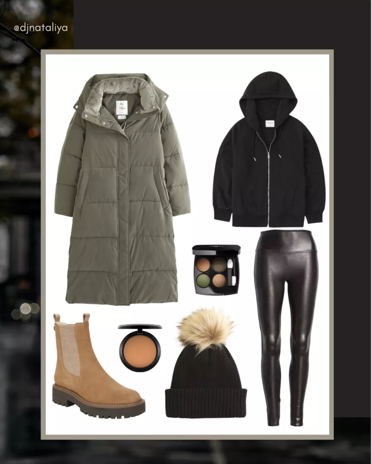 Brown Snow Boots with Olive Parka Winter Outfits For Women (2 ideas &  outfits)