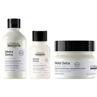 L’Oréal Professionnel Metal Detox Shampoo & Hair Mask with Mini Shampoo, Prevent Breakage & Colour Fade from Hard Water | Look Fantastic (UK)