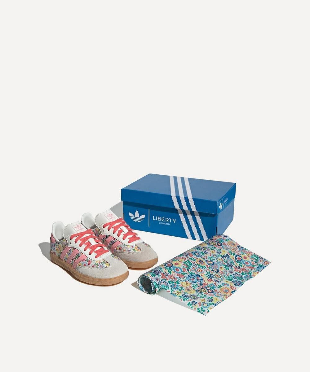 Adidas Women's x Liberty London Samba Kids Shoes Multi 11.5 | Liberty London (US)