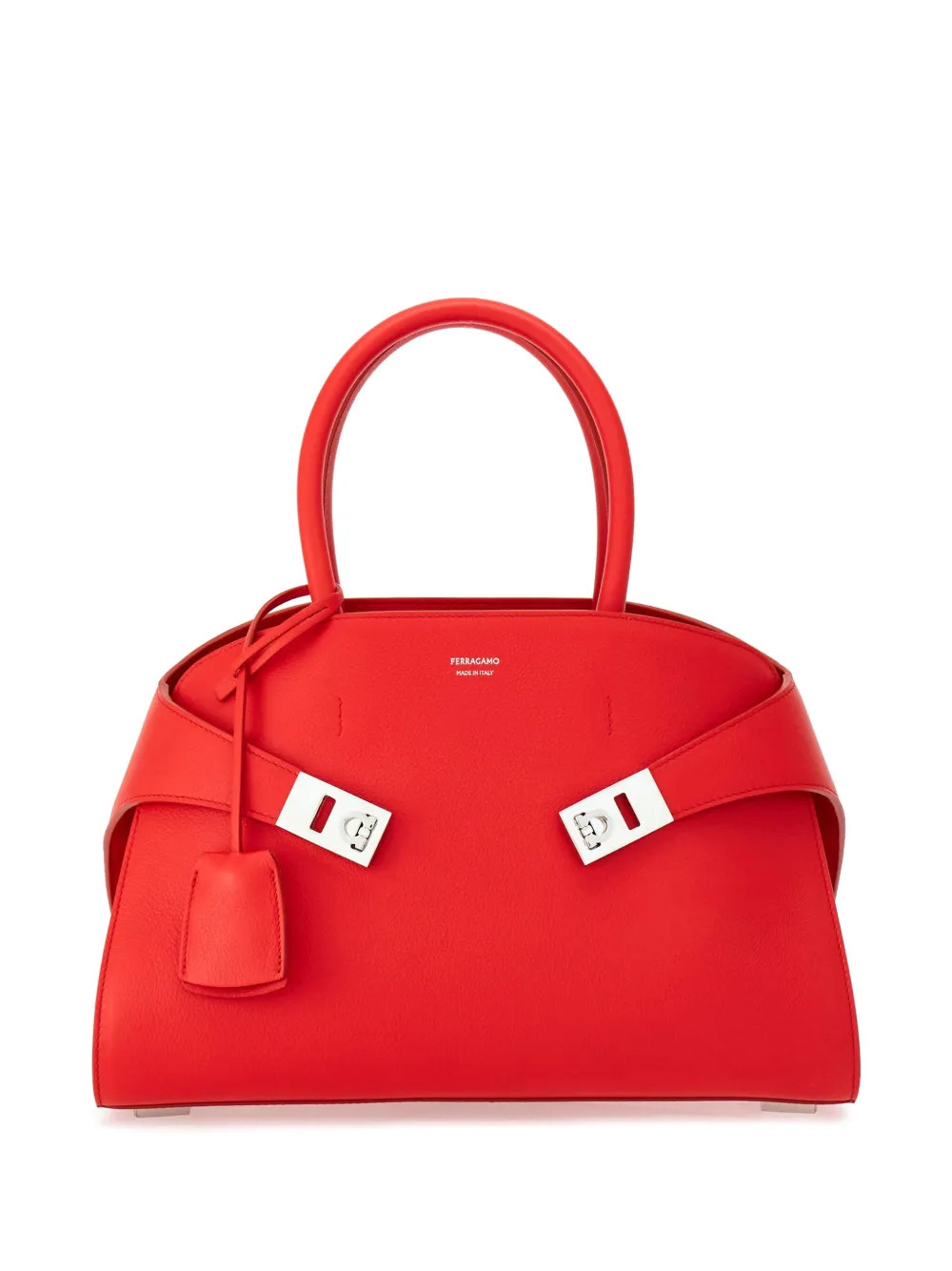 Hug leather tote bag | Farfetch Global