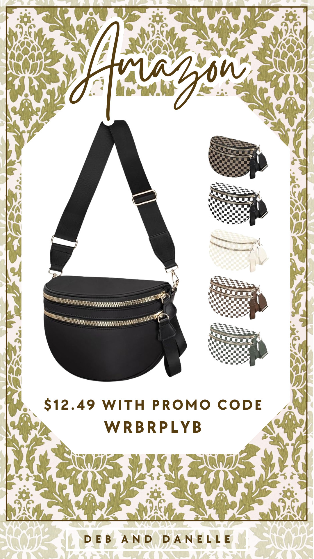 Deal of the Day: I love my crossbody bum bag in this style. I also love the newer checkered prints that are available. This bag is amazingly spacious with extra pockets for all of your essentials.  

 #LTKGiftGuide #LTKSaleAlert #LTKFindsUnder50