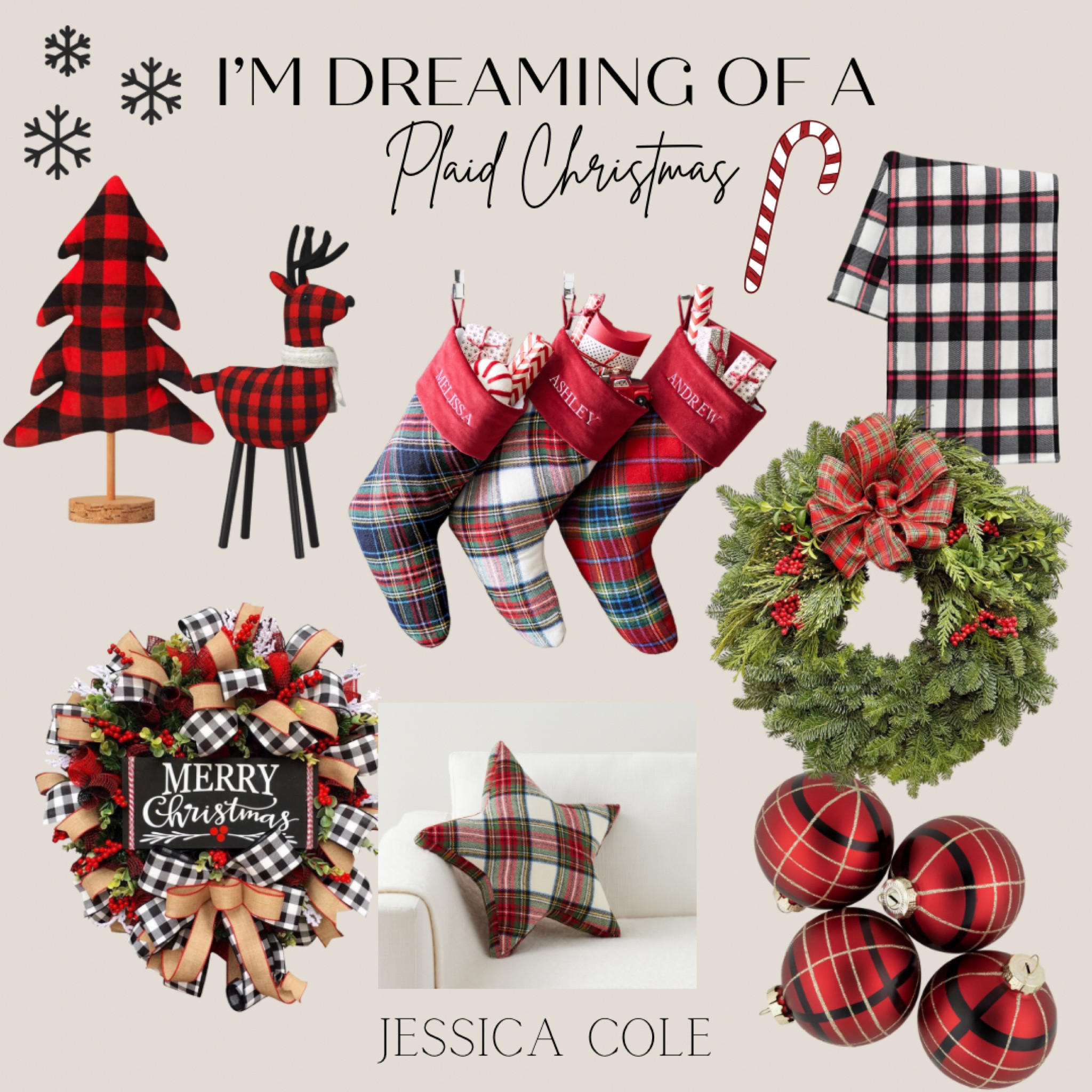 Christmas plaid. Holiday decor. Plaid decor  

#LTKHolidaySale #LTKHoliday #LTKSeasonal