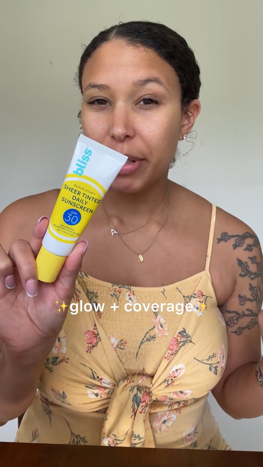 two kids, zero time, but I still wanna look like I tried 😅 me 🤝🏽 tinted sunscreen 

#momlife #5minutemakeup #5minutemakeuproutine #bliss #

#LTKBeauty #LTKFindsUnder50 #LTKSummerEdit