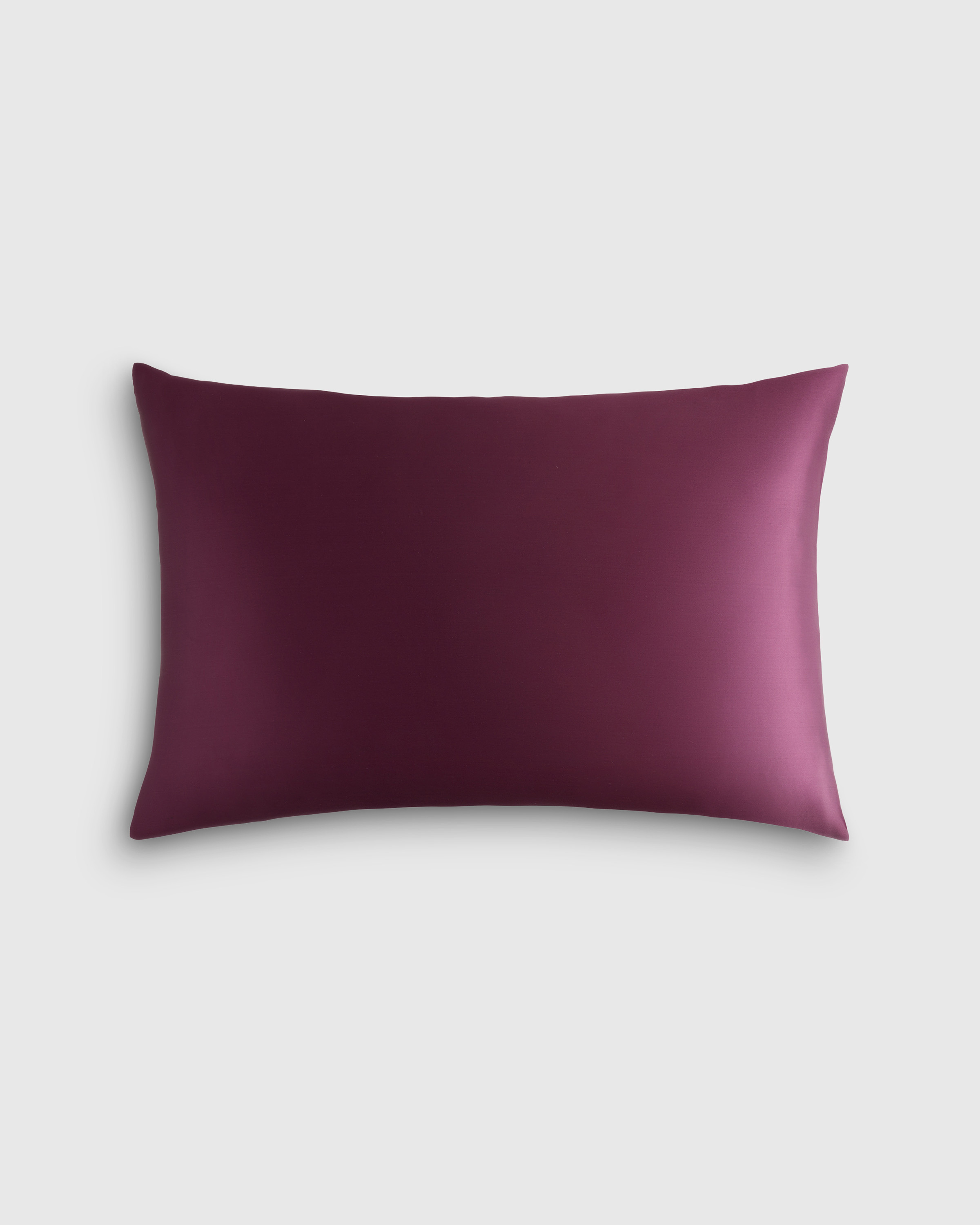 Quince | 100% Mulberry Silk Pillowcase in Plum, Size Queen | Quince