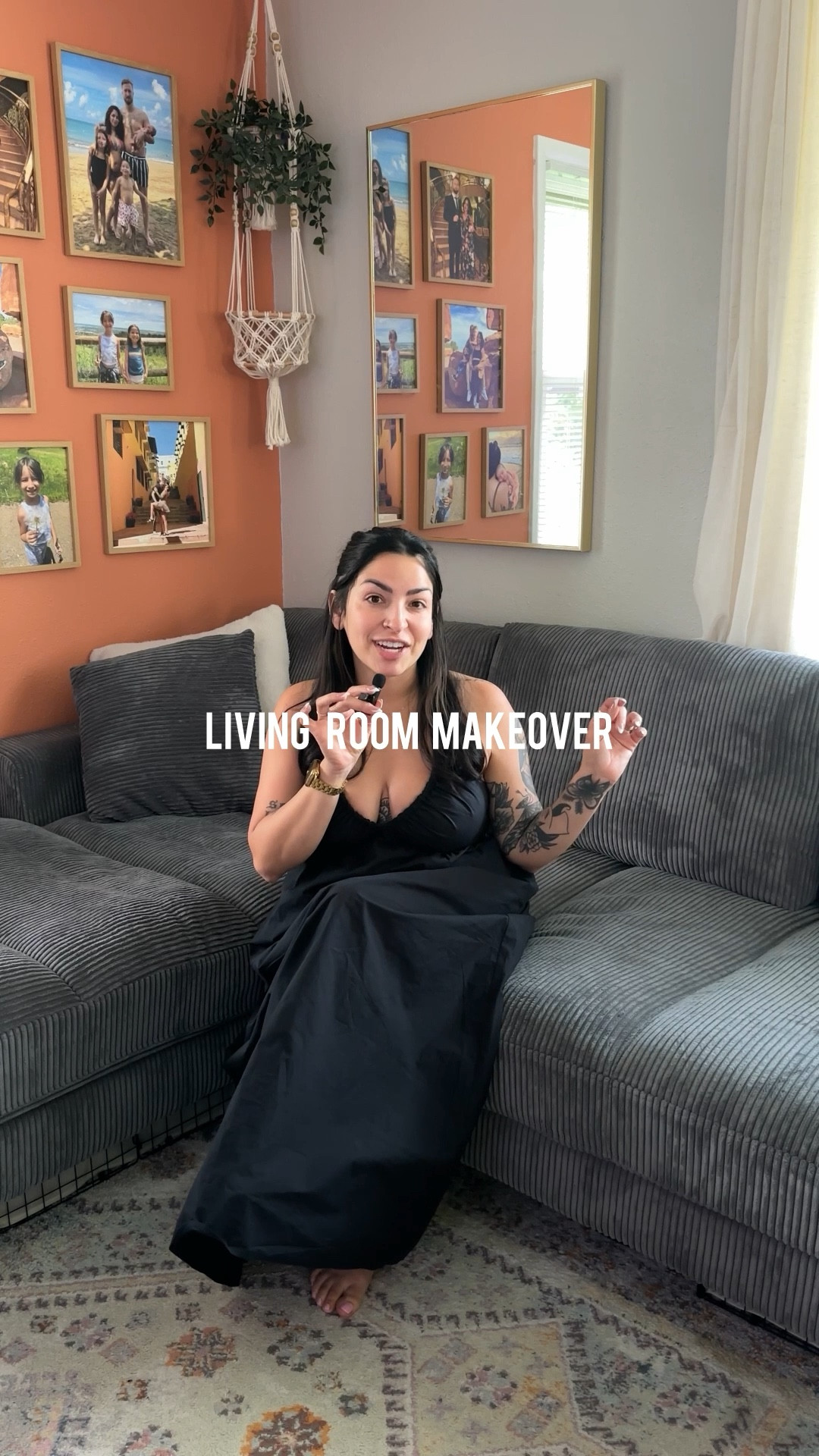 We redecorated our living room in October and we are still loving it. The couch is still so comfy and the perfect size! Plus it’s on sale at Wayfair right now! 💜   #Wayfair #ad #wayfairpartner

#LTKFamily #LTKVideo #LTKHome