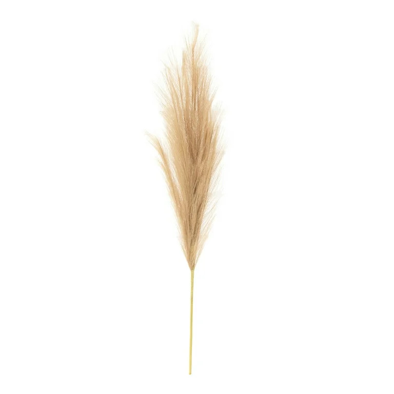 Better Homes & Gardens 34"H Artificial Indoor Pampas Feathered Stem - Walmart.com | Walmart (US)